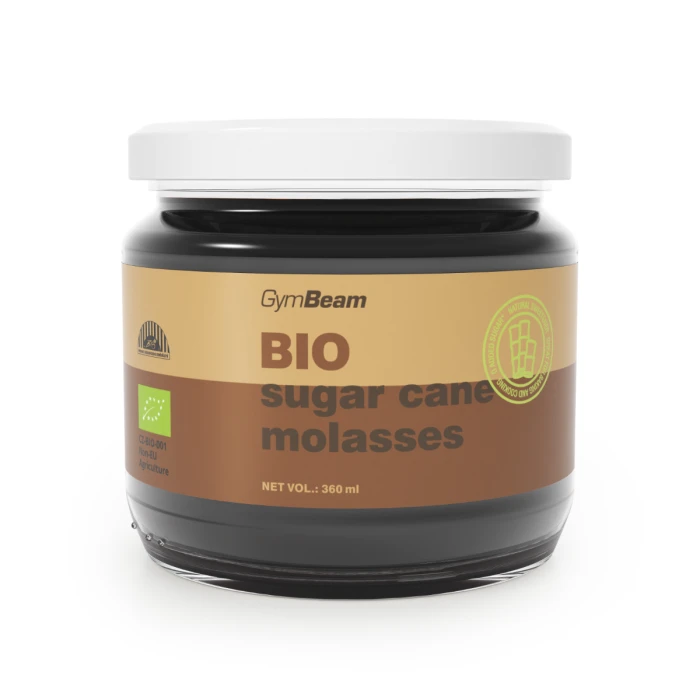 GymBeam BIO Melasa z cukrovej trstiny