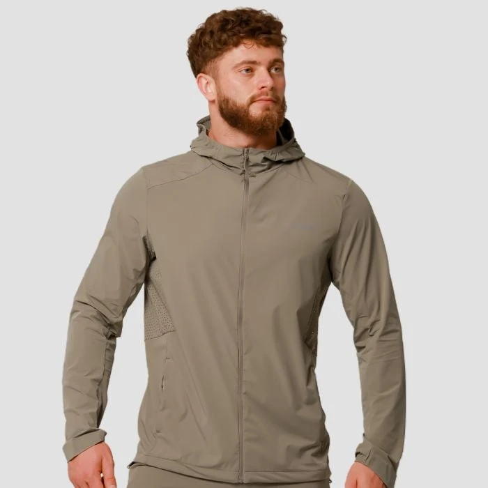 GymBeam Bežecká bunda Pulse Vetiver  LL