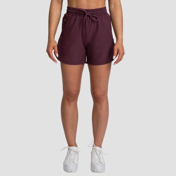GymBeam Dámske šortky TRN Eggplant  LL