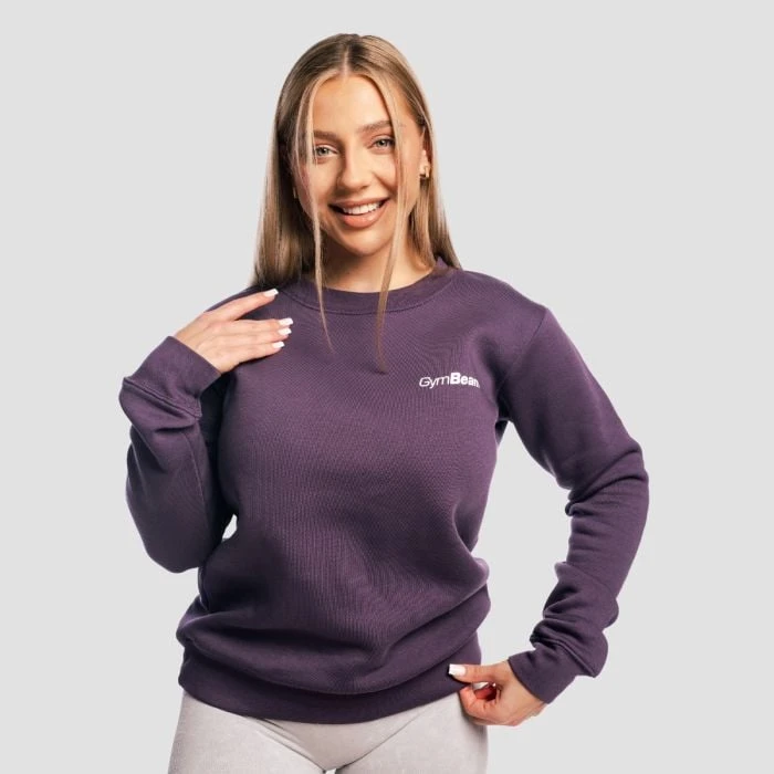 GymBeam Dámska Mikina Basic Jumper Obsidian  S