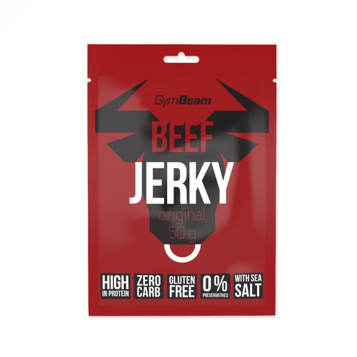 GymBeam Beef Jerky 50 g originál