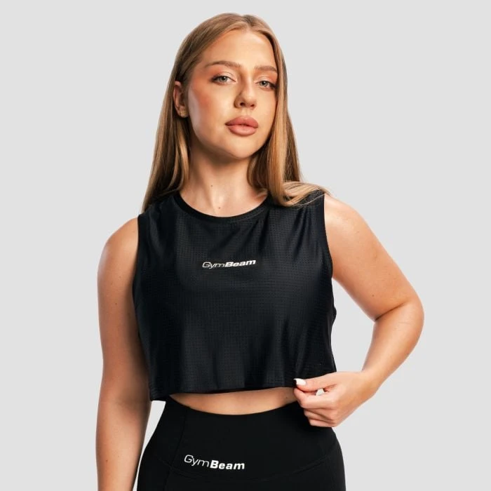 GymBeam Dámske tielko Combat Black  M