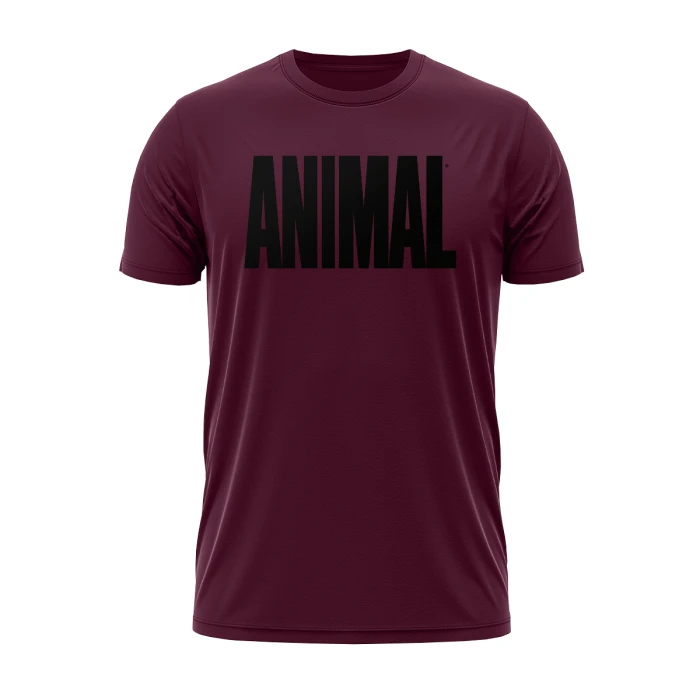 Universal Nutrition Tričko Animal Maroon  MM
