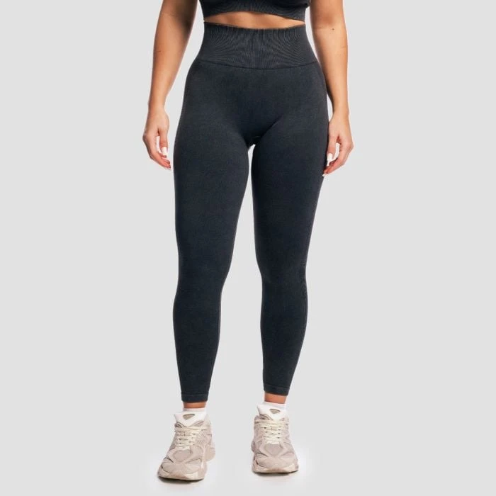 GymBeam Dámske bezšvové legíny Lift Graphite  S