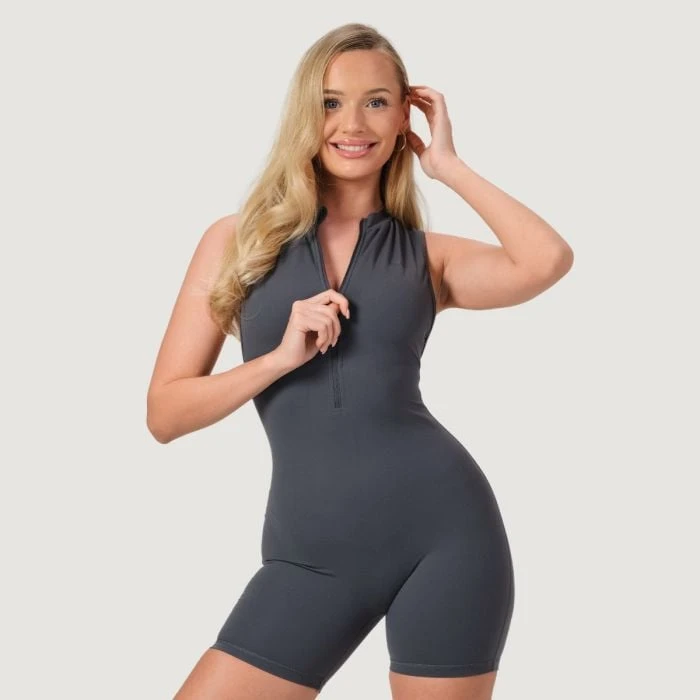 GymBeam Dámsky overal Zip-Up NEO Iron  S
