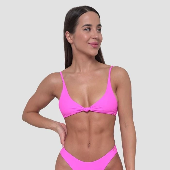 GymBeam Vrchný diel plaviek CURACAO Pink  S