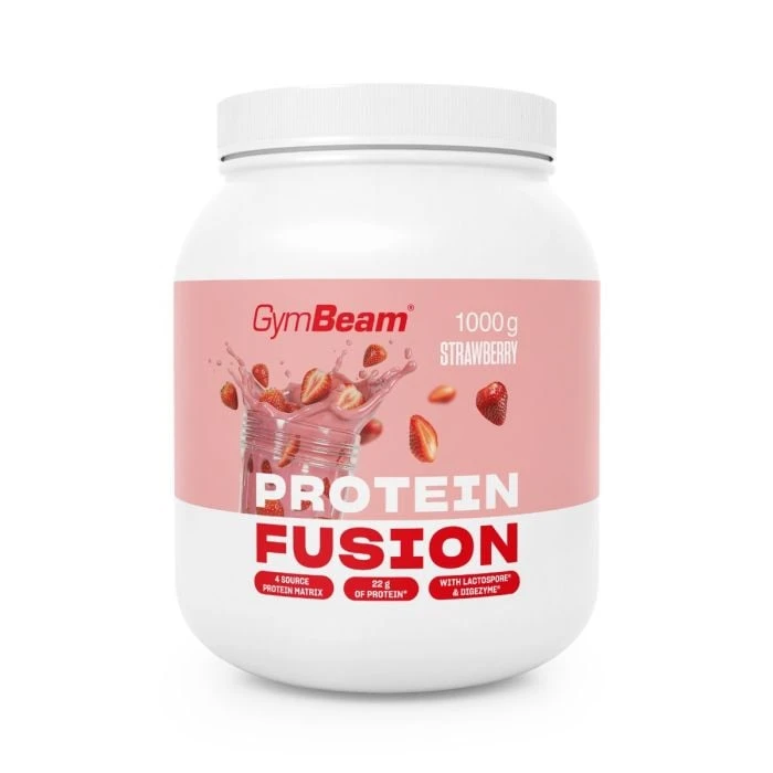 GymBeam Protein Fusion jahoda
