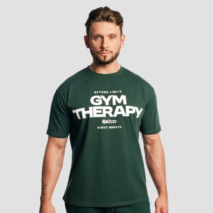 GymBeam Tričko Gym Therapy Forest  S