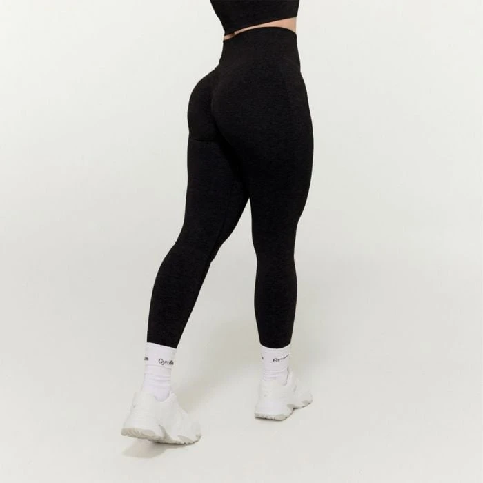 GymBeam Dámske legíny FLO Graphite  S