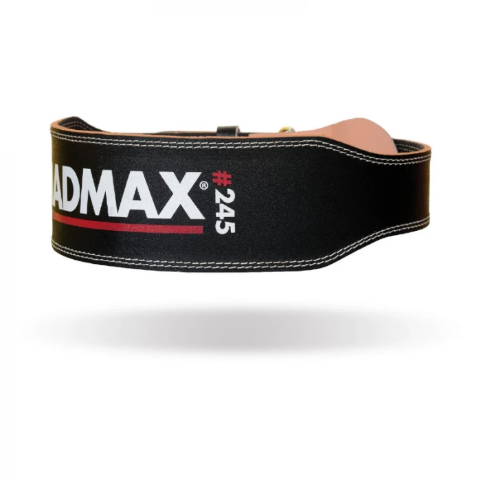 MADMAX Fitness opasok Full Leather Black  S