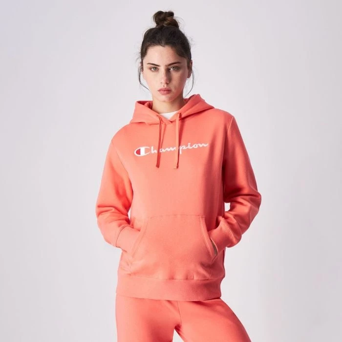 Champion Dámska mikina Big Logo Slim Fit Red  LL
