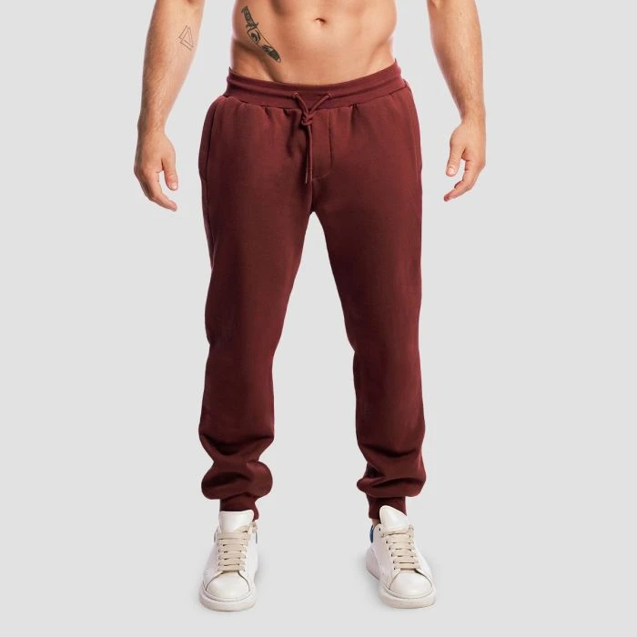 GymBeam Tepláky Base Cherrywood  S