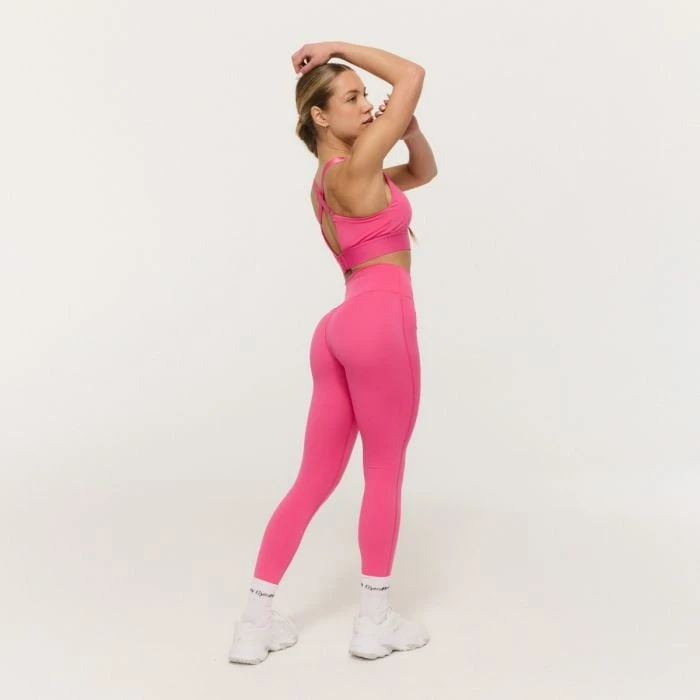 GymBeam Dámske legíny High-waist Limitless Dragonfruit  S