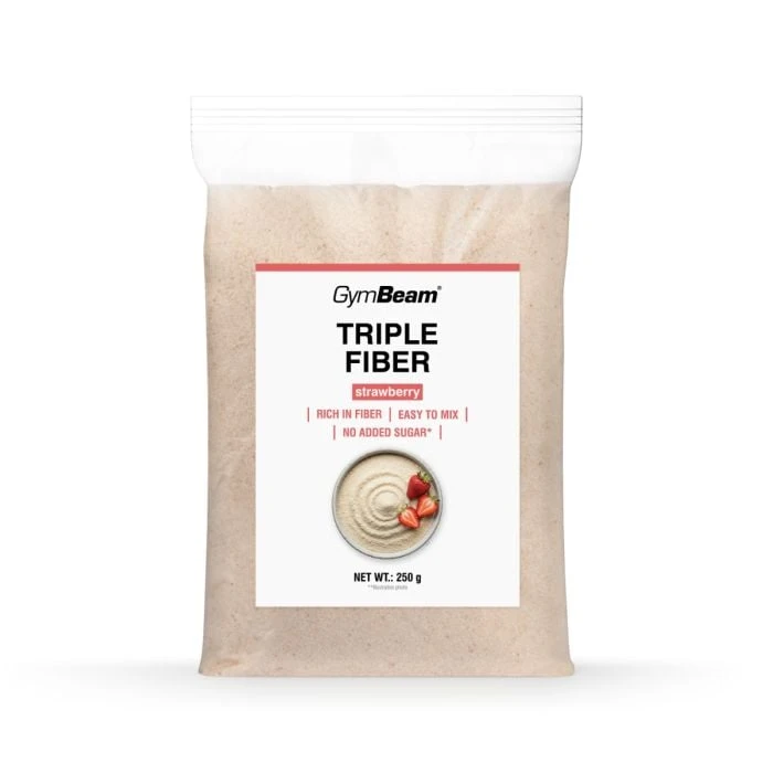 GymBeam Triple fiber jahoda