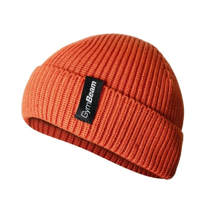 GymBeam Čiapka Alpine Beanie Rust  UNI