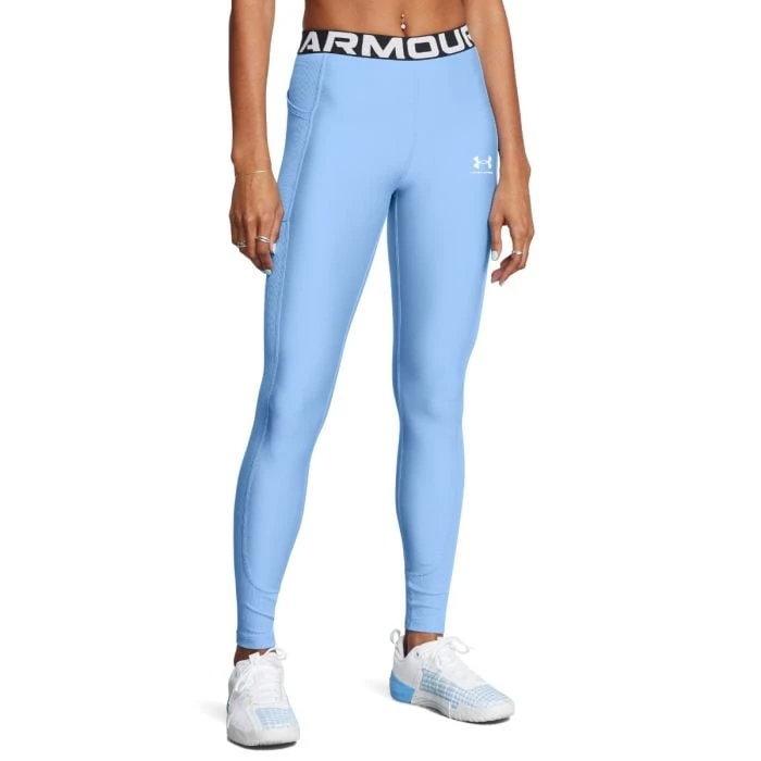 Under Armour Dámske legíny HeatGear Rib Legging Blue  LL