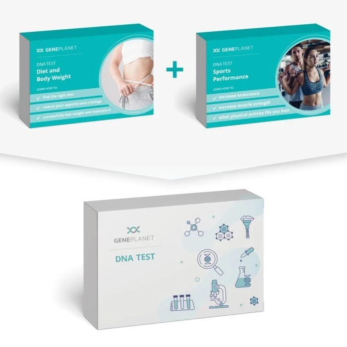 GenePlanet DNA Test Sports Performance + Diet and Body Weight