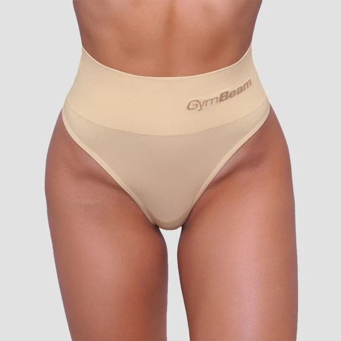 GymBeam Nohavičky Brasilian 2Pack Nude  SS
