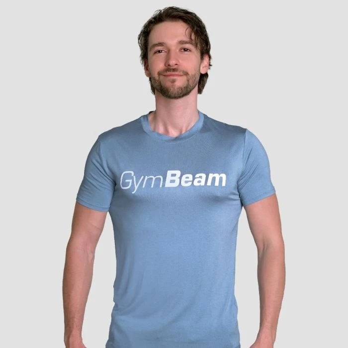 GymBeam Tričko Essence Blue  S