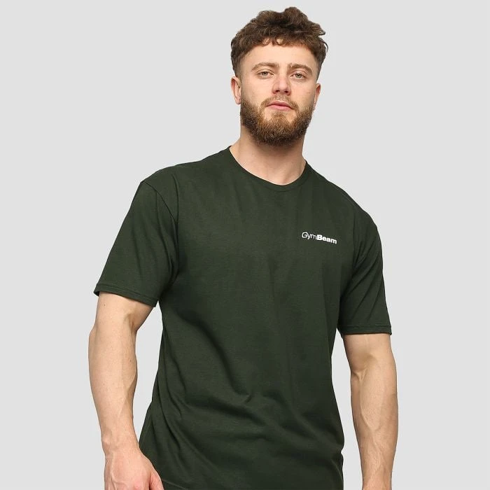 GymBeam Tričko Basic Green  LL