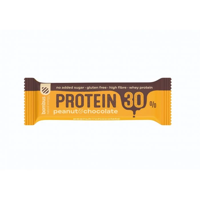 Bombus Proteínová tyčinka Protein 30% 50 g vanilka a chrumky