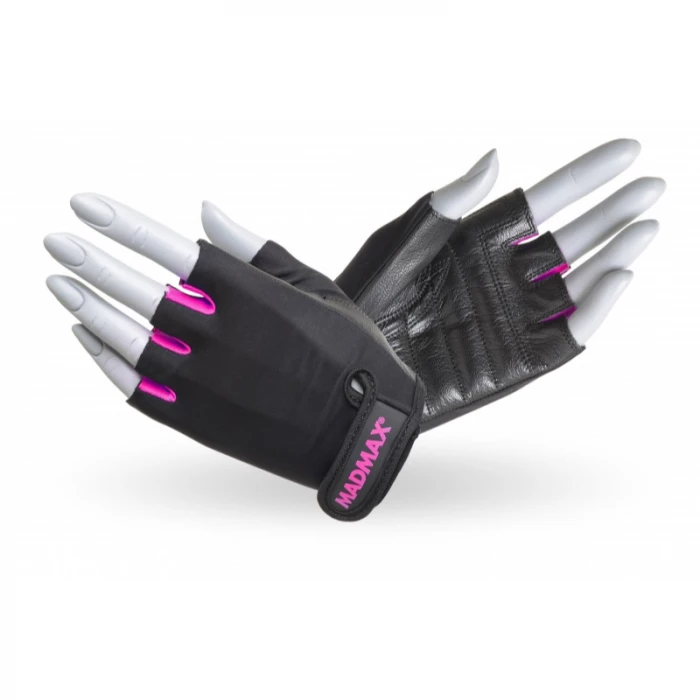 MADMAX Fitness rukavice Rainbow Pink  S