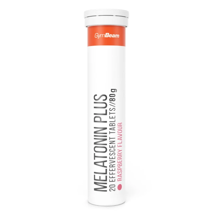 GymBeam Melatonín Plus šumivý malina
