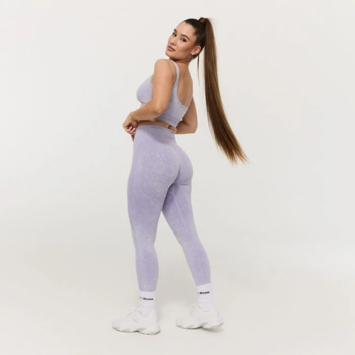 GymBeam Dámske bezšvové legíny Lift Violet  S