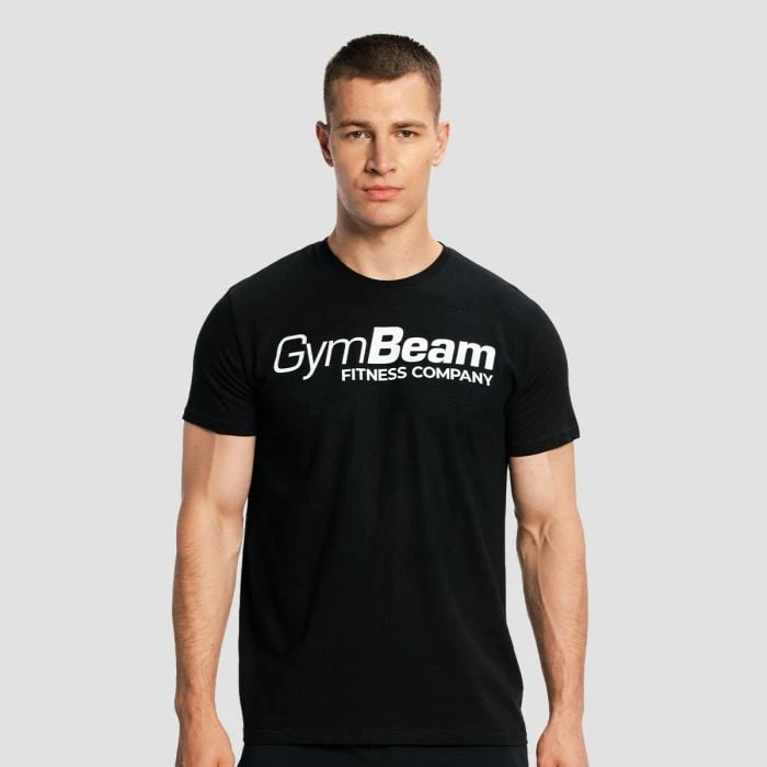 GymBeam Tričko Fitness Black  M