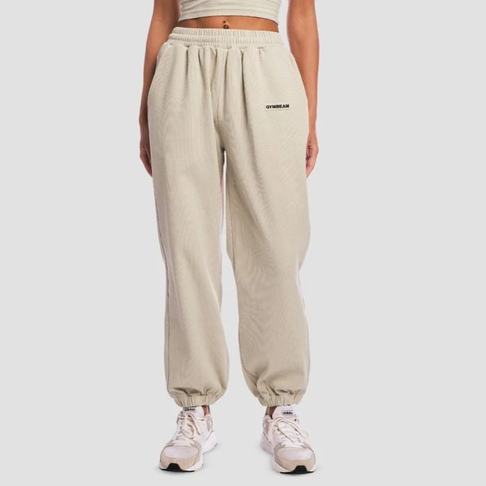 GymBeam Dámske tepláky Aura Grey  S