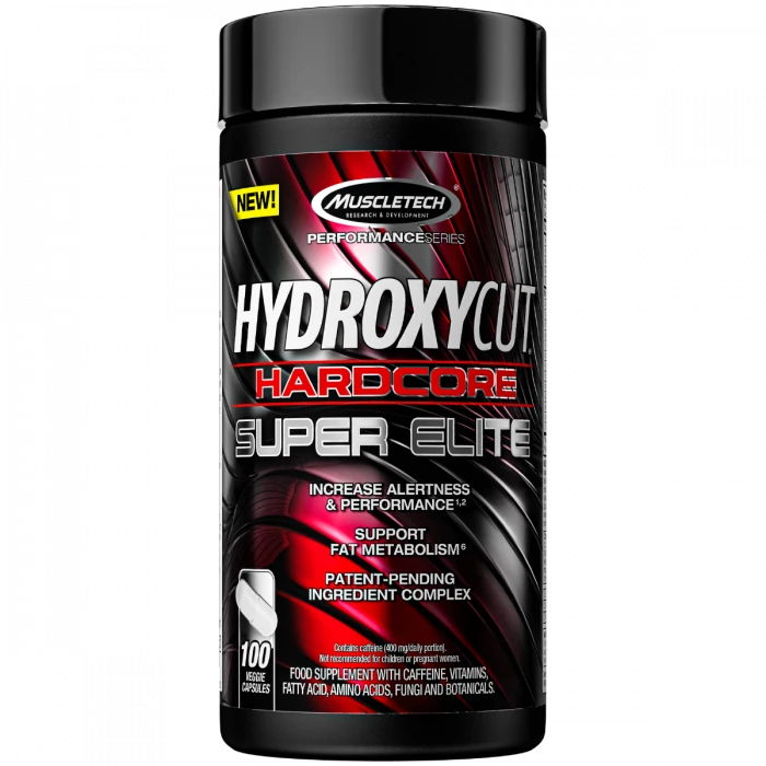 Muscletech Spaľovač tukov Hydroxycut Hardcore Super Elite 100 kaps.