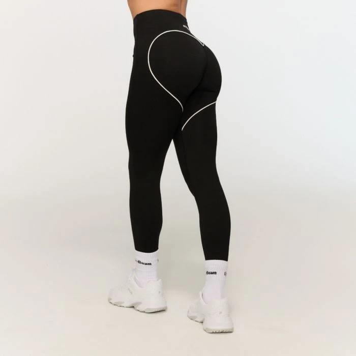 GymBeam Dámske legíny Varsity Black  S