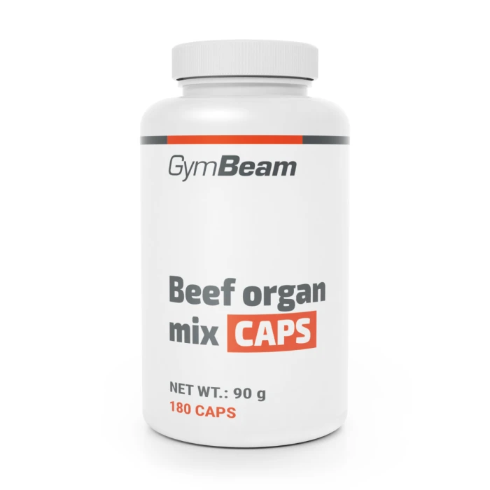 GymBeam Zmes hovädzích orgánov CAPS