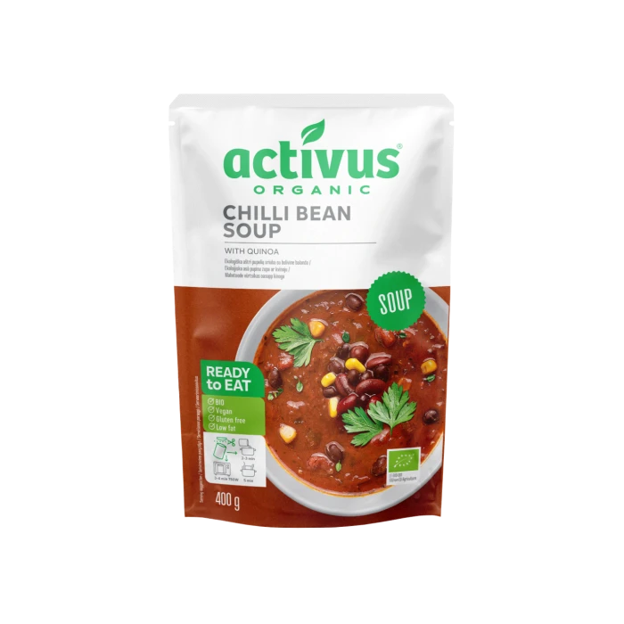 Activus BIO Fazuľová polievka s chilli a quinoou