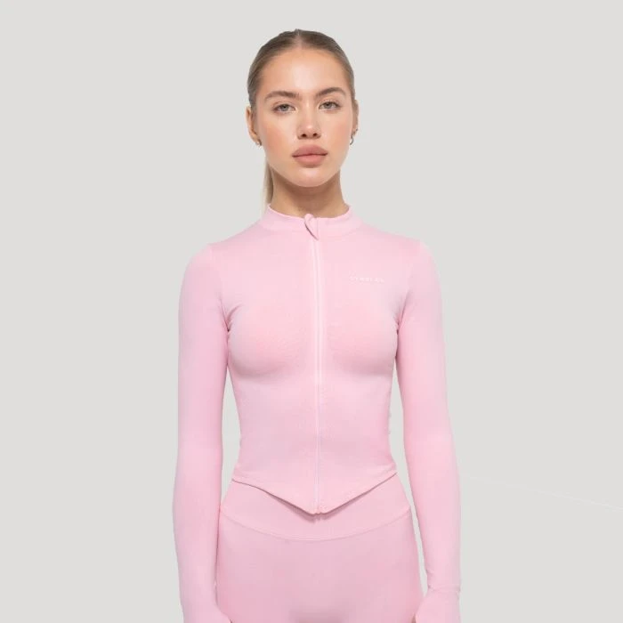 GymBeam Dámsky športový top Luma Baby Pink  S