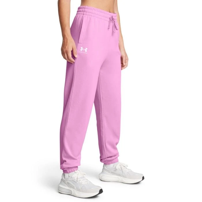 Under Armour Dámske tepláky UA Rival Terry Jogger Pink  MM