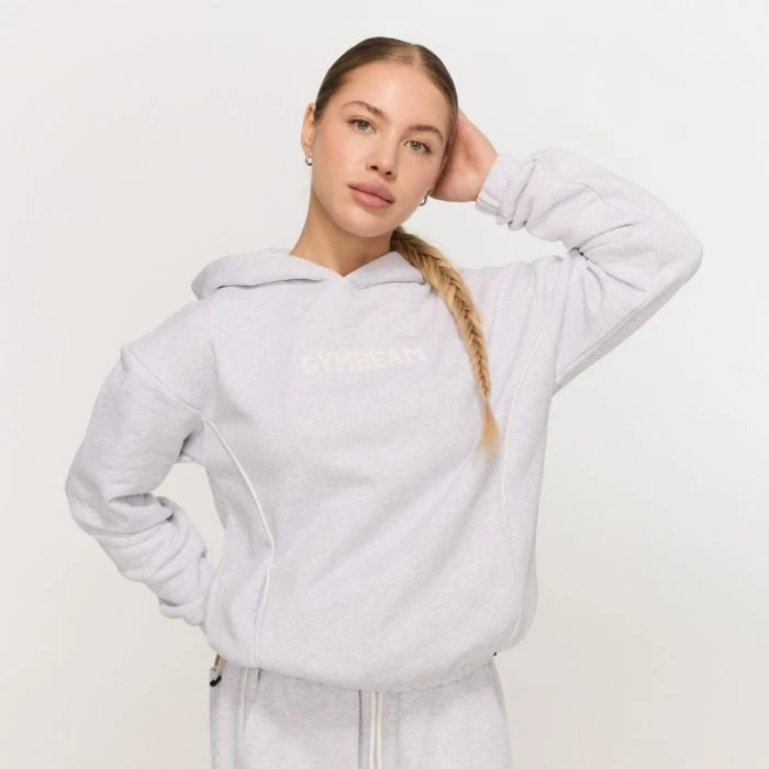 GymBeam Dámska mikina Varsity Grey  S