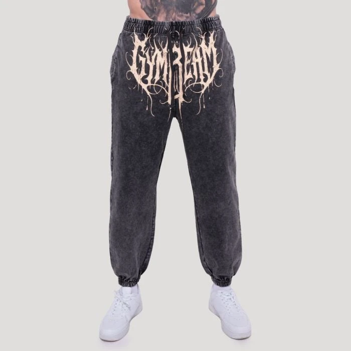 GymBeam Tepláky Abyss Charcoal  XL