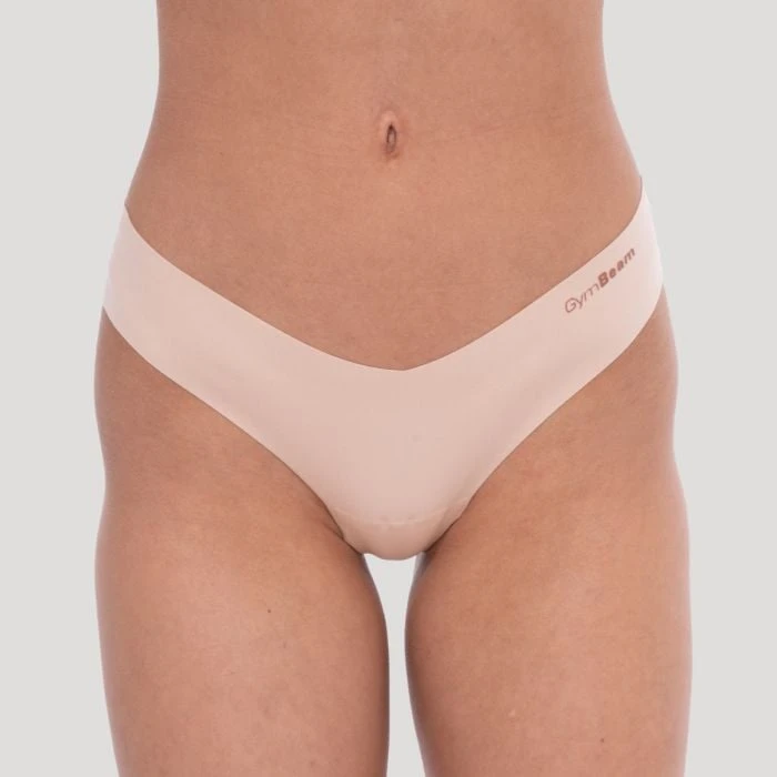GymBeam Bezšvové nohavičky Comfy 3Pack Beige  S