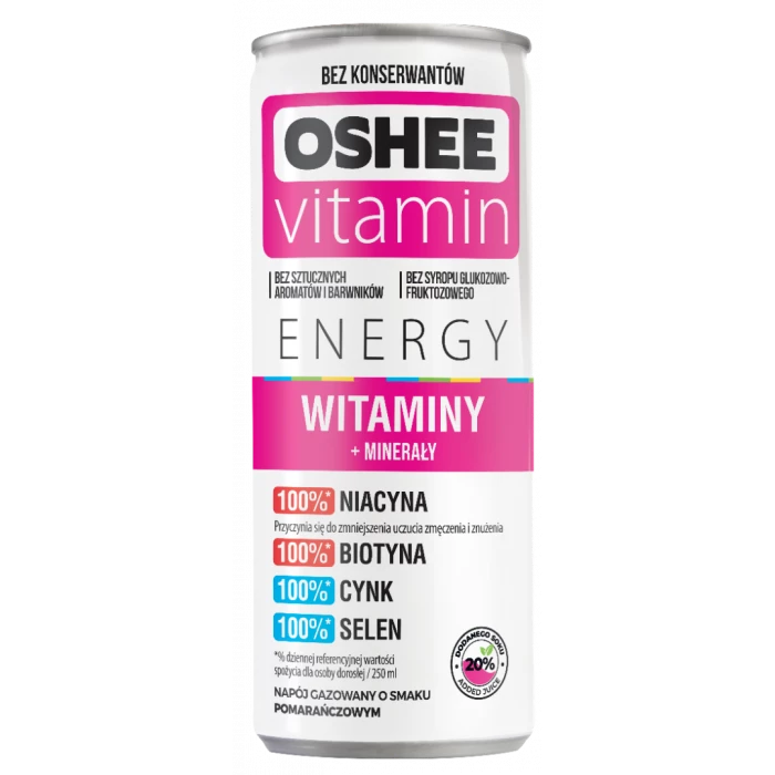 Vitamínový energy drink - OSHEE 250 ml