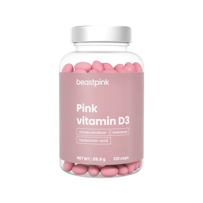 BeastPink Pink Vitamín D3 2000 IU