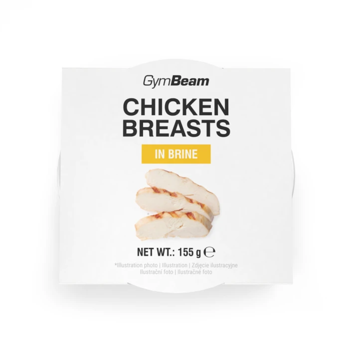 GymBeam Kuracie prsia vo vlastnej šťave