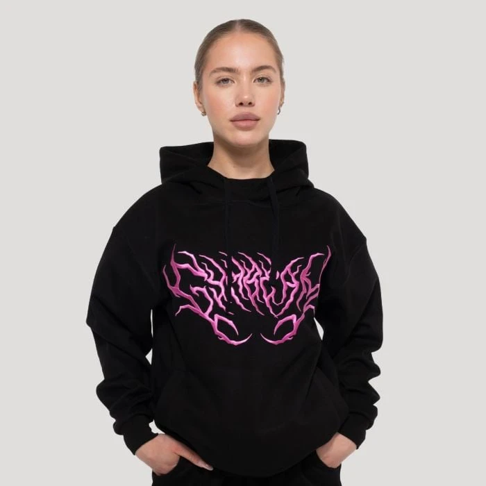 GymBeam Dámska mikina Thorn Black  S