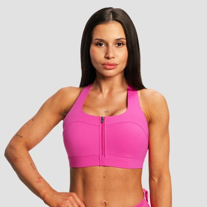 GymBeam Dámska bežecká športová podprsenka Pulse X Purple  L