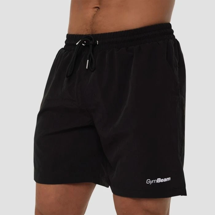 GymBeam Pánske plavecké šortky Black  XXXL