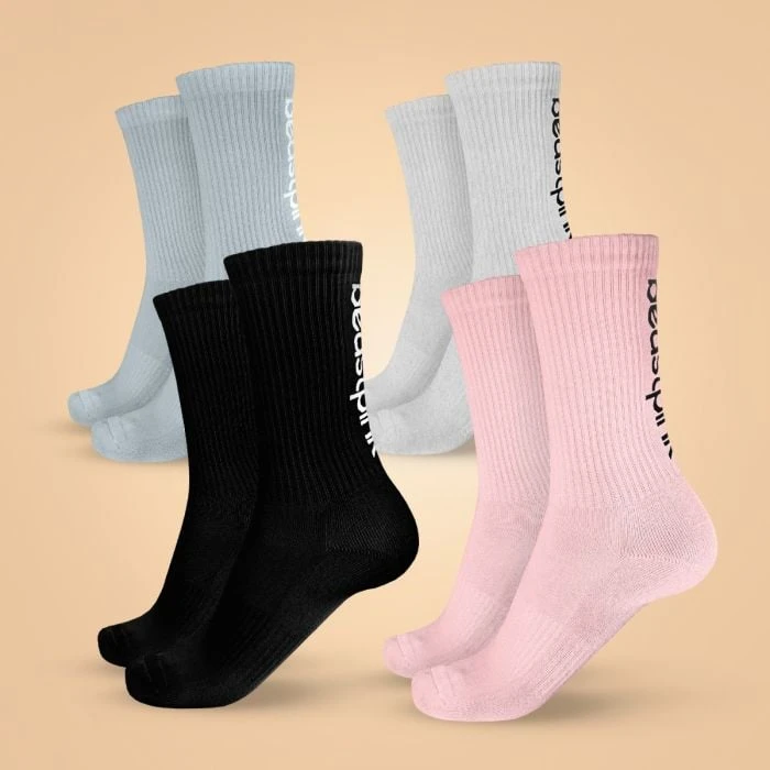 BeastPink Ponožky 3/4 4Pack  S