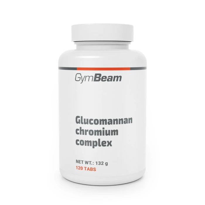GymBeam - Glucomannan chromium complex 120 tab.