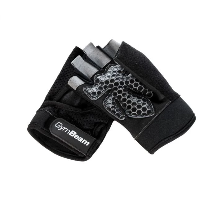 GymBeam Fitness rukavice Grip Black  S