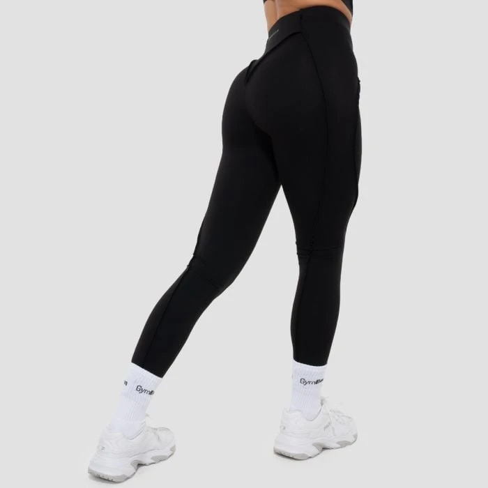 GymBeam Dámske legíny Cosmo Black  L