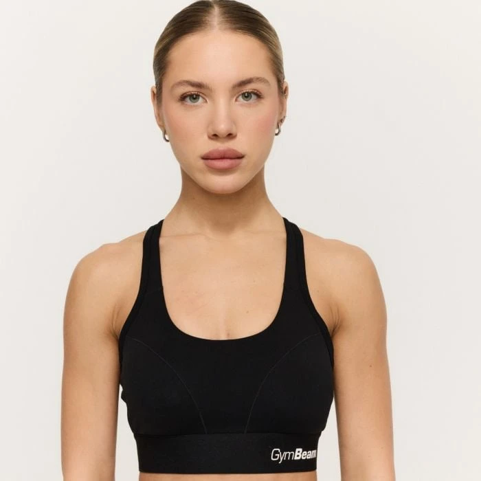 GymBeam Športová podprsenka Combat Black  S